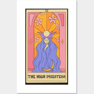 The High Priestess Tarot Card Posters and Art